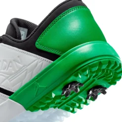 Chaussures avec crampons Nike Jordan Nu Retro 1 G Black Lucky Green