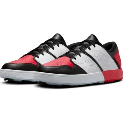 Chaussures avec crampons Nike Jordan Nu Retro 1 G Black White University Red Blue