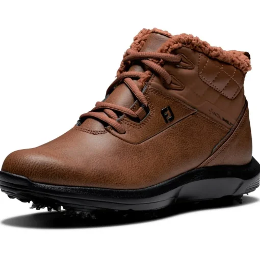 Chaussures avec crampons Footjoy Women's Stormwalker Brown