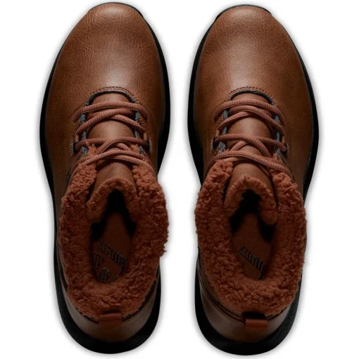 Chaussures avec crampons Footjoy Women's Stormwalker Brown