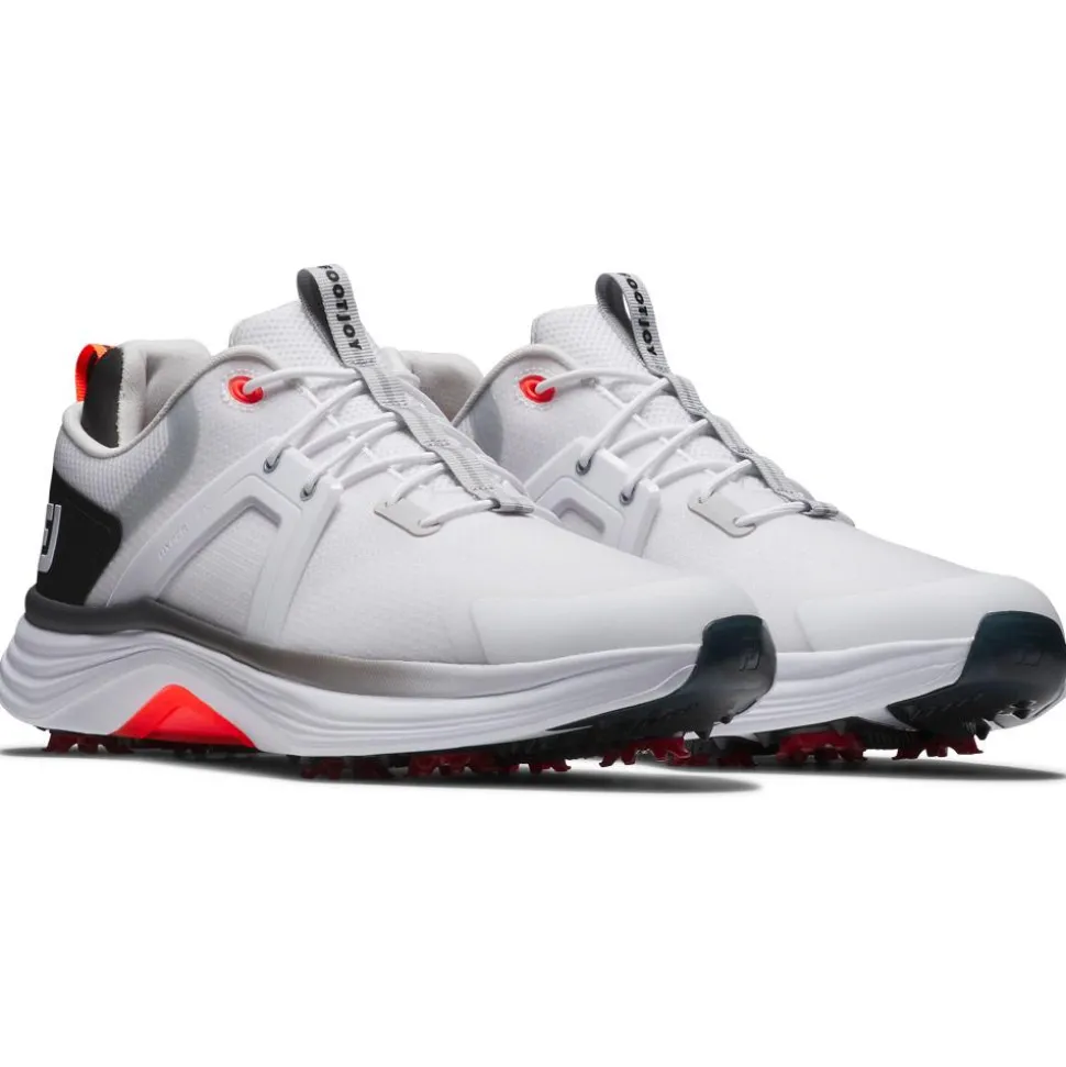 Chaussures avec crampons Footjoy Hyperflex White Black Red