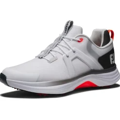 Chaussures avec crampons Footjoy Hyperflex White Black Red