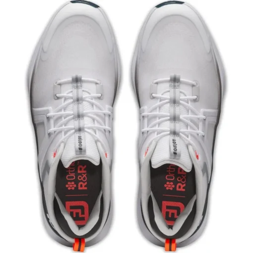 Chaussures avec crampons Footjoy Hyperflex White Black Red