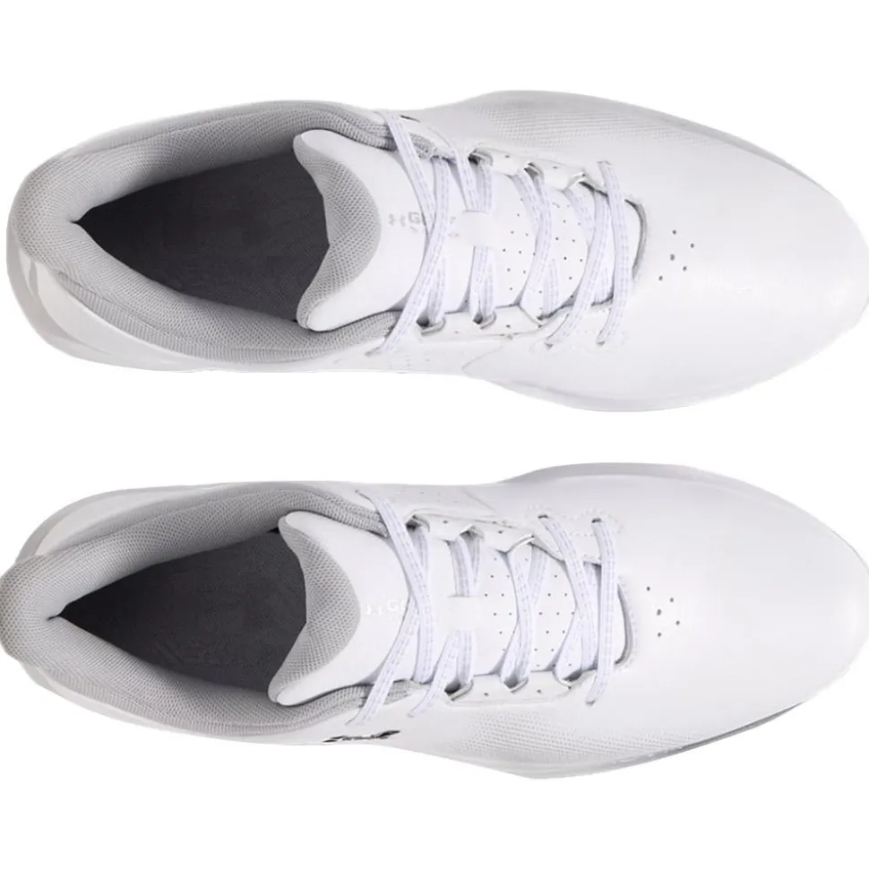 Chaussures avec crampons Under Armour Drive Fade White Metallic Silver