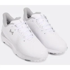 Chaussures avec crampons Under Armour Drive Fade White Metallic Silver