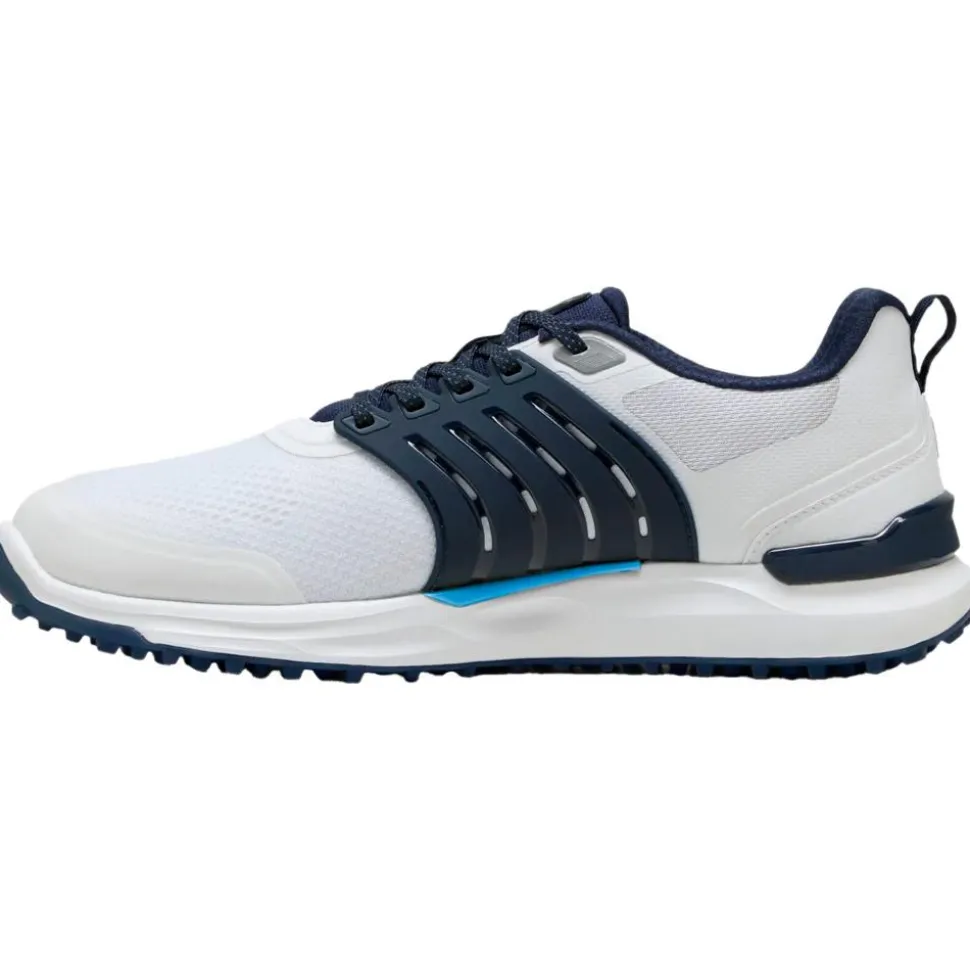 Chaussures sans crampons Puma Golf Ignite Elevate 2 White Deep Navy