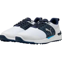 Chaussures sans crampons Puma Golf Ignite Elevate 2 White Deep Navy