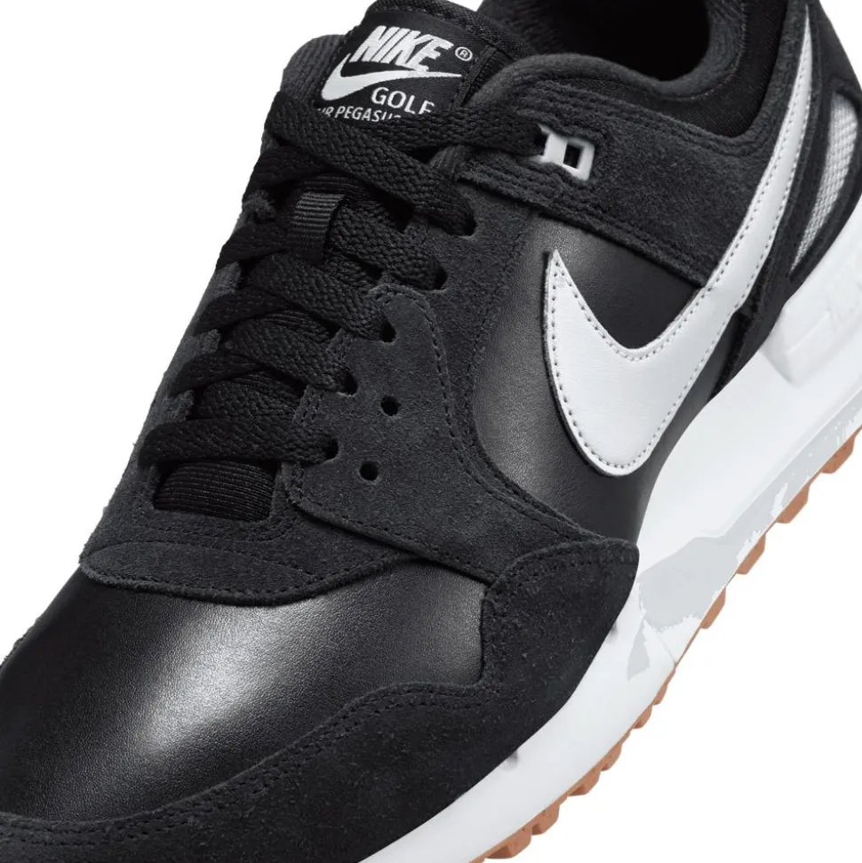 Chaussures sans crampons Nike Air Pegasus 89 G Black Wolf Grey White Gum Med