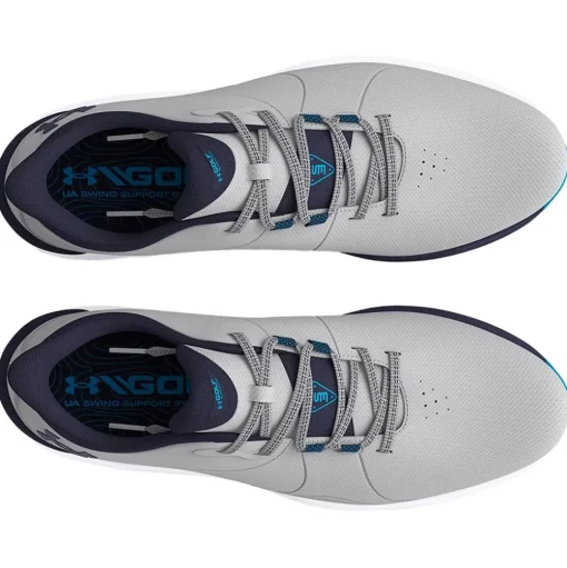 Chaussures sans crampons Under Armour Drive Pro Sl Wide Mod Gray Capri Midnight Navy