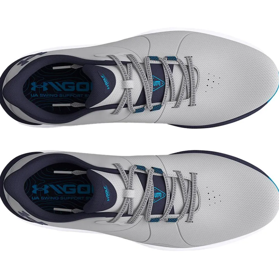 Chaussures sans crampons Under Armour Drive Pro Sl Wide Mod Gray Capri Midnight Navy