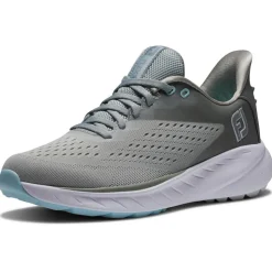 Chaussures sans crampons Footjoy Women's Flex XP Grey Blue White