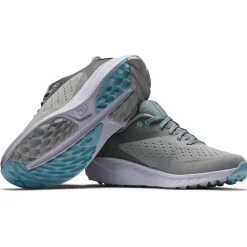 Chaussures sans crampons Footjoy Women's Flex XP Grey Blue White