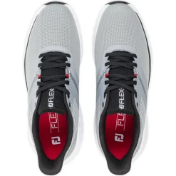 Chaussures sans crampons Footjoy Flex Grey Navy Red