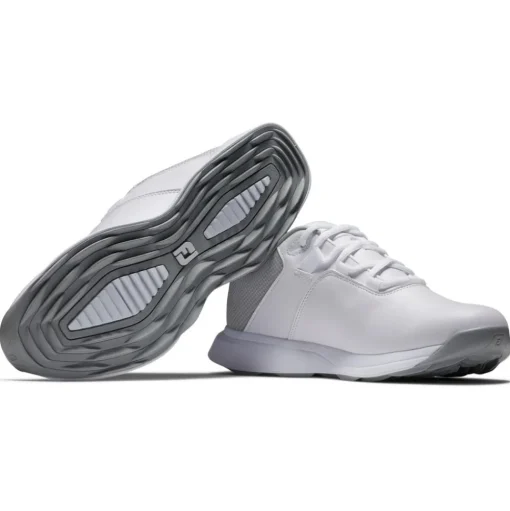 Chaussures sans crampons Footjoy Prolite Women White Grey