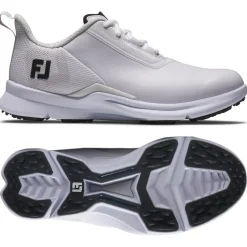 Chaussures sans crampons Footjoy Women's Fuel White Black Grey
