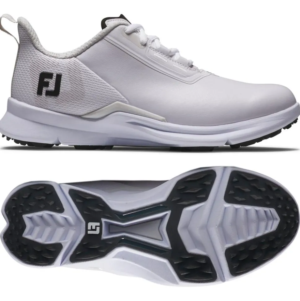 Chaussures sans crampons Footjoy Women's Fuel White Black Grey
