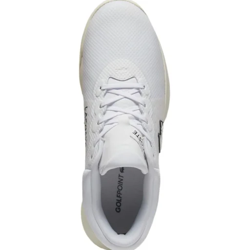 Chaussures sans crampons Lacoste Golf Point White Off White
