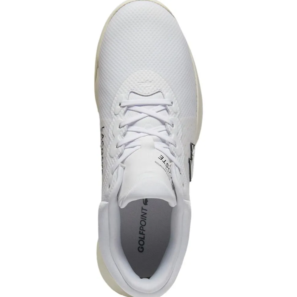 Chaussures sans crampons Lacoste Golf Point White Off White