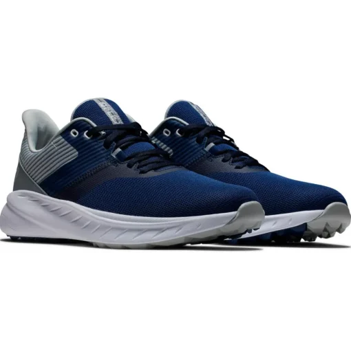 Chaussures sans crampons Footjoy Flex Navy Grey White