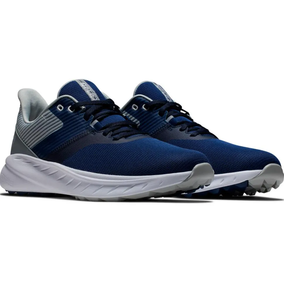 Chaussures sans crampons Footjoy Flex Navy Grey White