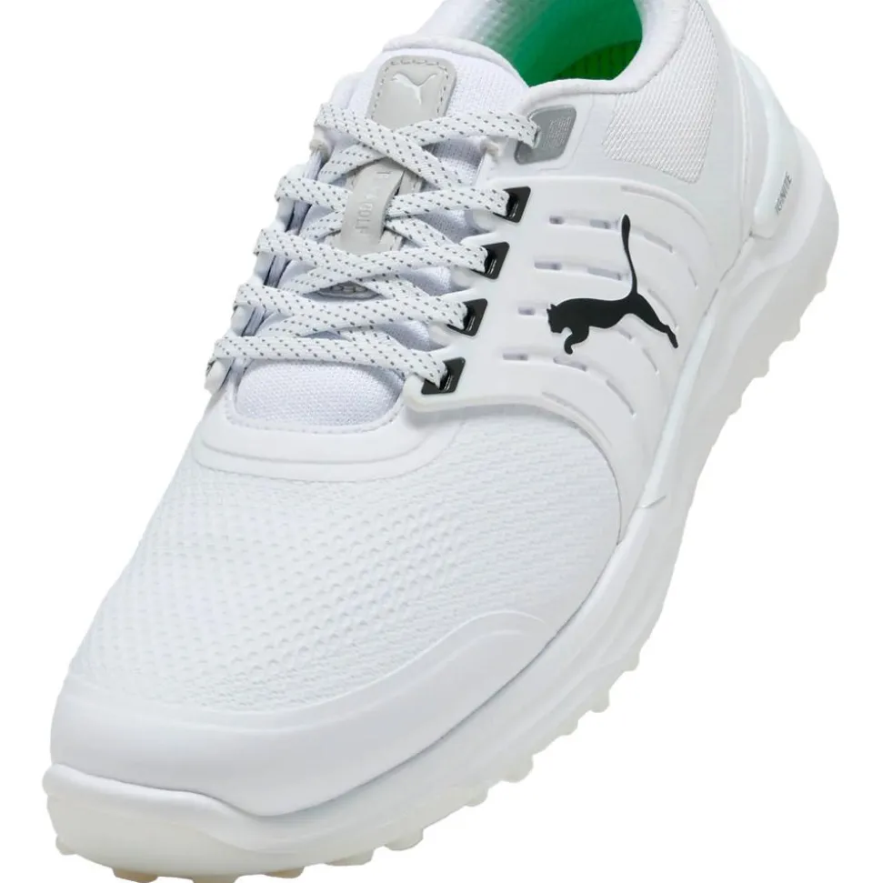 Chaussures sans crampons Puma Golf Ignite Elevate 2 White Black Silver
