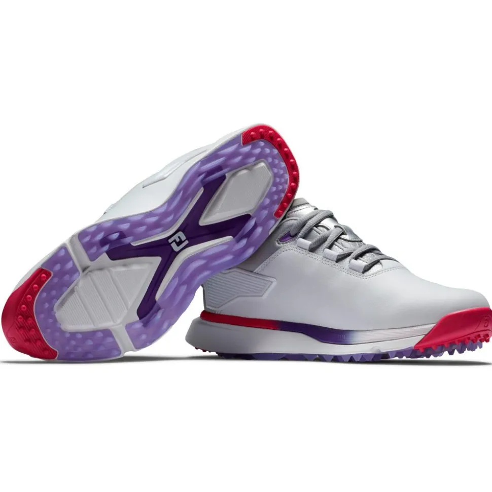 Chaussures sans crampons Footjoy Women's Pro SLX White Silver Multi