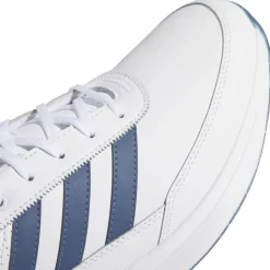 Chaussures sans crampons adidas S2G SL Leather 24 White Collegiate Navy Silver Metal