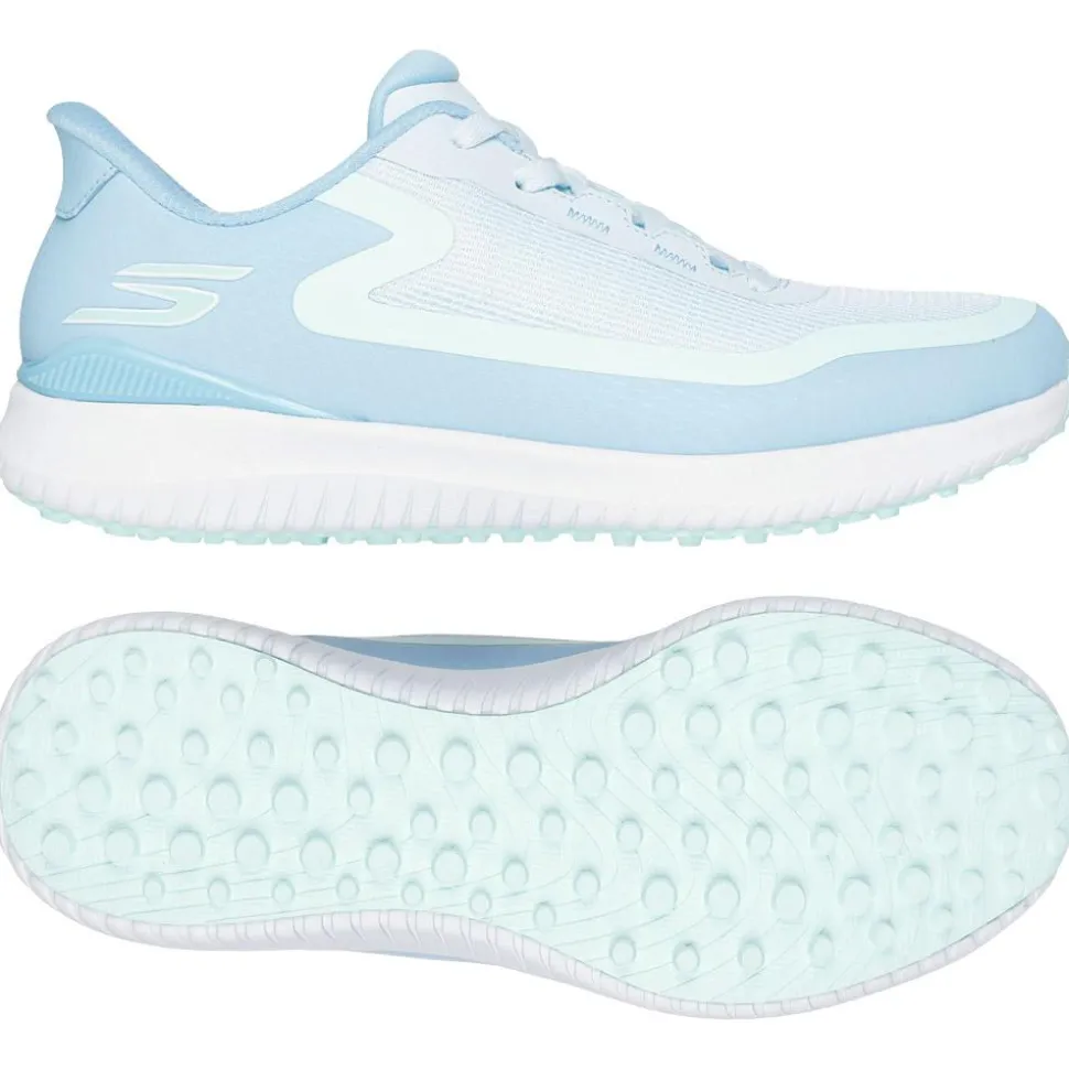 Chaussures sans crampons Skechers Go Golf Flight W Light Blue White