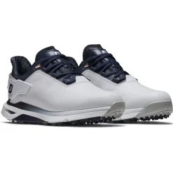 Chaussures sans crampons Footjoy Women's Pro SLX White Navy Pink