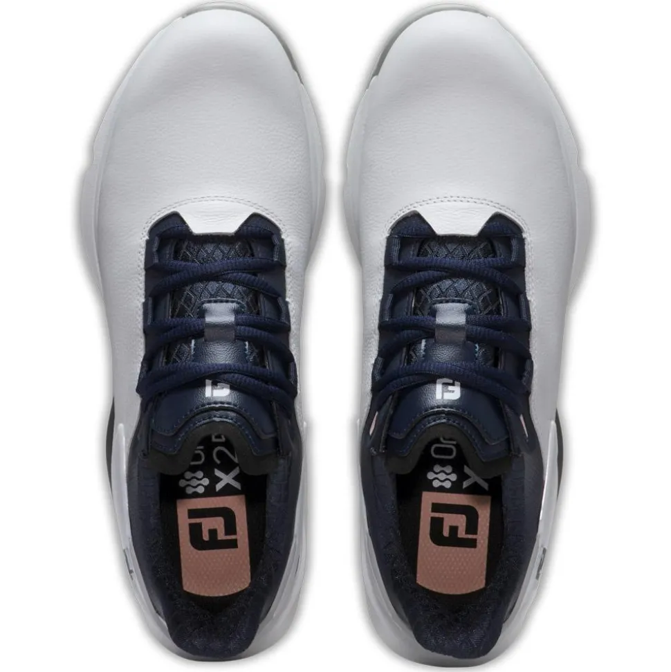 Chaussures sans crampons Footjoy Women's Pro SLX White Navy Pink