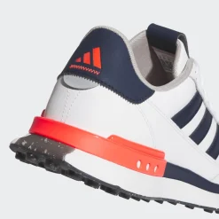 Chaussures sans crampons adidas S2G SL Leather 24 White Collegiate Navy Lucid Red