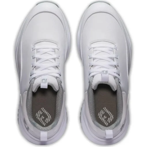 Chaussures sans crampons Footjoy Women's Tour Rival White White Grey
