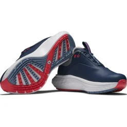 Chaussures sans crampons Footjoy Quantum Women Navy White Pink