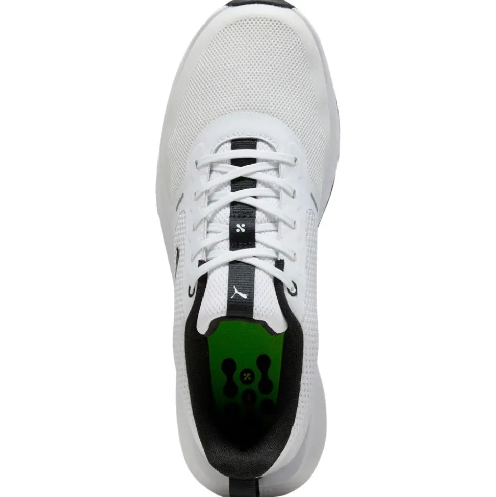 Chaussures sans crampons Puma Golf Fusion Grip 6 White Black