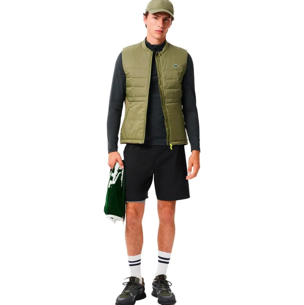Doudoune sans manches Lacoste Active Performance Sleeveless Kaki