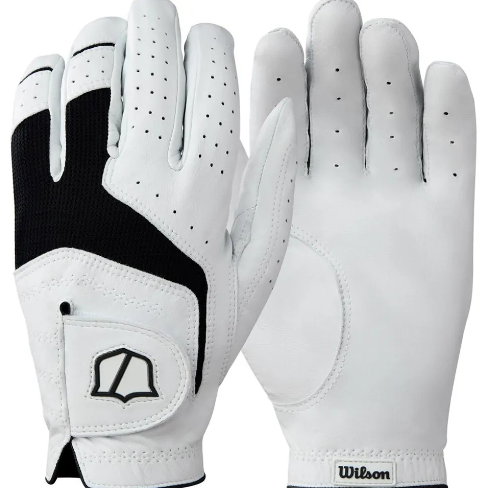 Gants cuirs classiques (Unité) Wilson Conform Golf Glove White