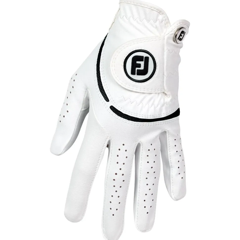 Gants synthetiques classiques (Unité) Footjoy Weathersof Women White