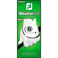 Gants synthetiques classiques (Unité) Footjoy Weathersof Women Pack de 2 White