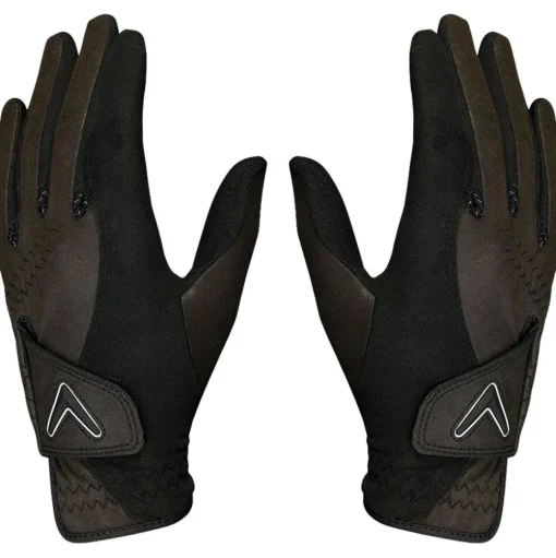 Gants synthetiques pluie (Unité/Paires) Callaway Golf Opti Grip Black (Paire)