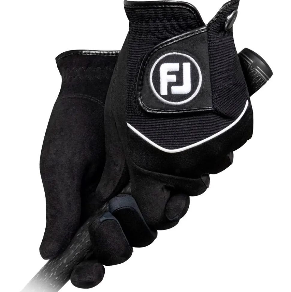 Gants synthetiques pluie (Unité/Paires) Footjoy Raingrip Pairs Black