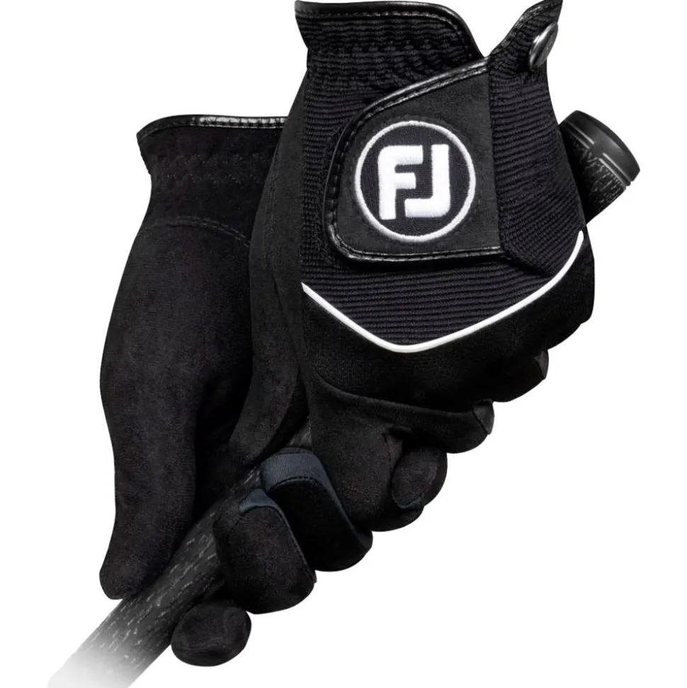 Gants synthetiques pluie (Unité/Paires) Footjoy Raingrip Pairs Black