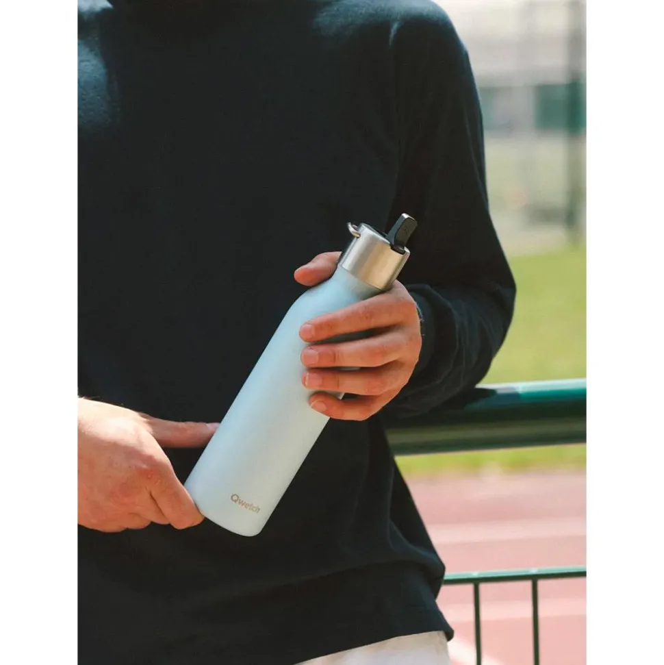 Gourde Qwetch Active 600 ml (Bouchon Sport) Matt Pastel Bleu