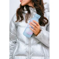 Gourde Qwetch Icon 500ml Aura Pastel Bleu