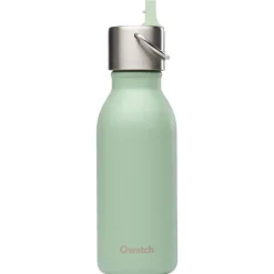 Gourde Qwetch Kids 350 ml Sport Active Matt Vert Tilleul