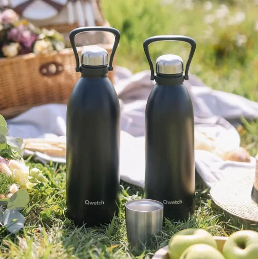 Gourde Qwetch Titan 2L Matt Noir