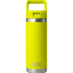 Gourde Yeti Rambler 18 Oz (532 ml) Straw Bottle Firefly Yellow