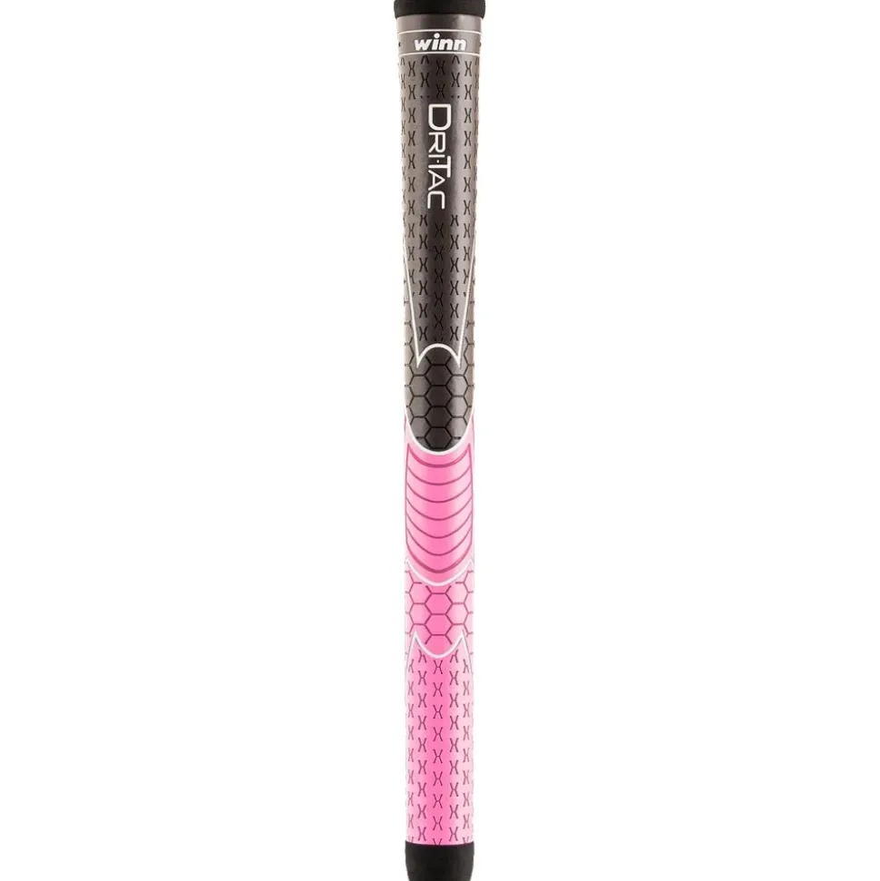 Grip Club Winn Dri Tac 3DT Grey Pink