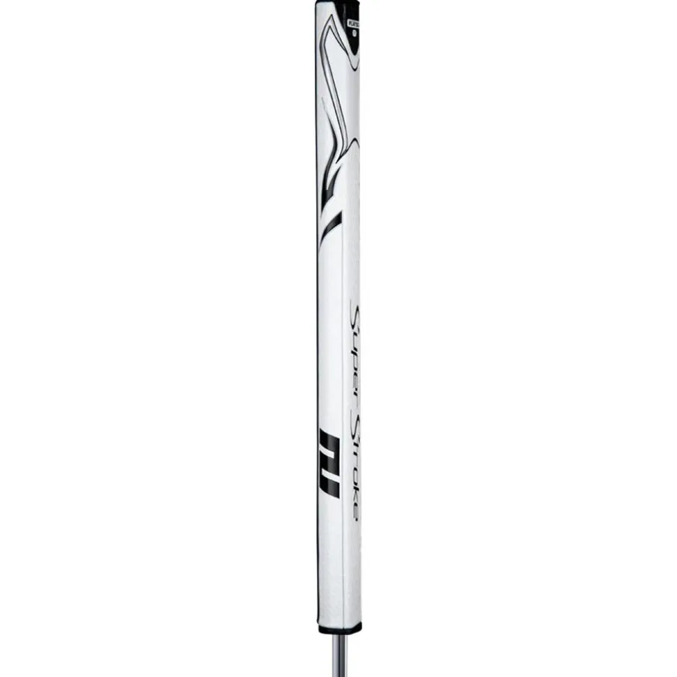 Grip Putter SuperStroke Zenergy Flatso 17 Pouces Blanc