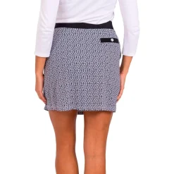 Jupe Chiberta Noela Marine Blanc