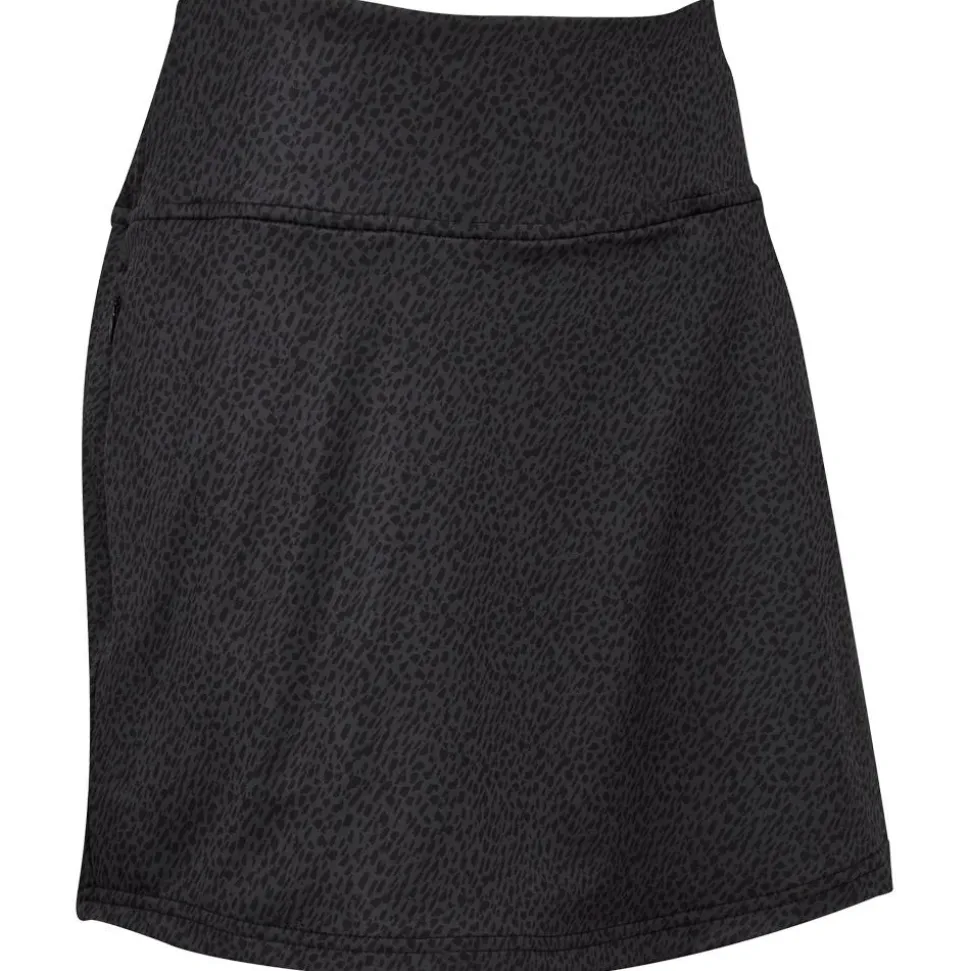 Jupe Footjoy Knit Skort Animal Print Black